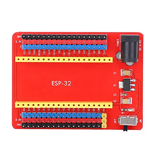 ESP32‑IO Development Board, WiFi + Bluetooth ESP-WROOM-32 Microcontroller Module Programming Learning Compatible with Arduino