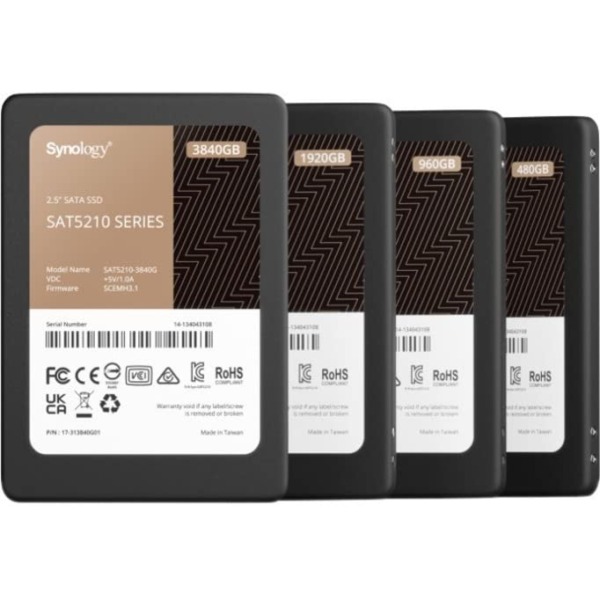 Synology 2.5″ SATA SSD SAT5210 960GB (SAT5210-960G)