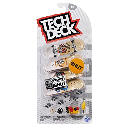 Tech Deck Shut 4-Pack Finger Boards