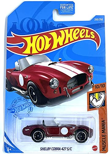 Hot Wheels 2022 – Shelby Cobra 427 S/C – 250/250 [Red] – Muscle Mania 10/10