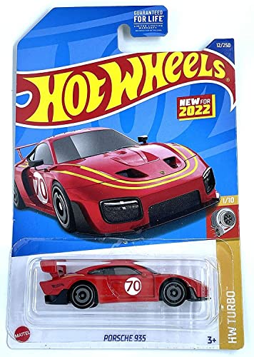 Hot Wheels 2022 – Porsche 935 – 12/250 [Red] – HW Turbo 1/10