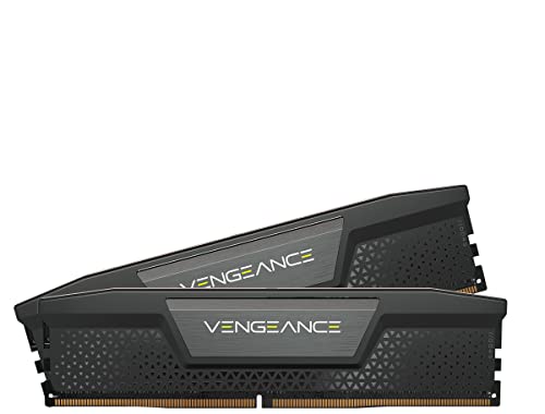 CORSAIR Vengeance DDR5 32GB (2x16GB) DDR5 5600 (PC5-44800) C36 1.25V Intel XMP Memory – Black