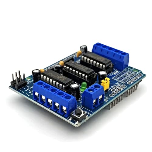 L293D DC Motor Drive Shield Stepper Motor Drive Shield Expansion Board Compatible with Arduino 2pcs | The Storepaperoomates Retail Market - Fast Affordable Shopping