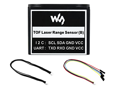 Waveshare TOF (Time of Flight) Laser Range Sensor (B) UART / I2C Bus Long Range Short Blind Zone