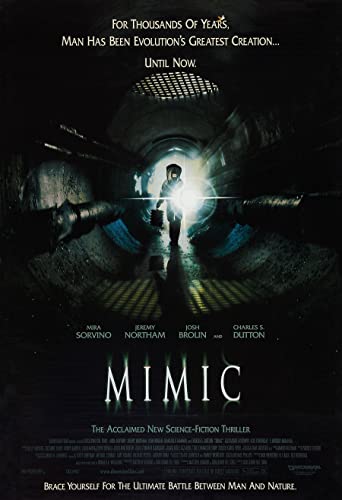 Movie Poster MIMIC 1 Sided ORIGINAL 27×40 MIRA SORVINO GUILLERMO DEL TORO