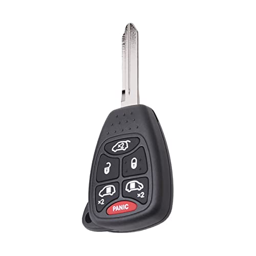 OCESTORE Car Key Fob Keyless Control Entry Remote M3N5WY72XX 6 Button Vehicles Replacement Compatible with Town Country Caravan Grand Caravan
