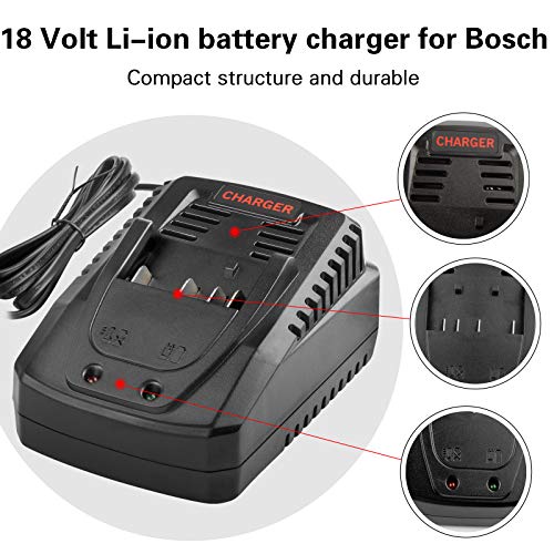 Quick BC660 BC1880 Charger for Bosch Tools 14.4V-18V Lithium Battery BAT619G, BAT619, BAT609G, BAT609, BAT618, BAT618G, BAT610G BAT614 etc. | The Storepaperoomates Retail Market - Fast Affordable Shopping