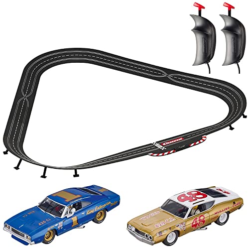 Carrera Evolution 20025241 Speedway Champions Analog Electric 1:32 Scale Slot Car Racing Track Set – Includes Two 1:32 Scale Cars & Two Dual-Speed Controllers Ages 8+