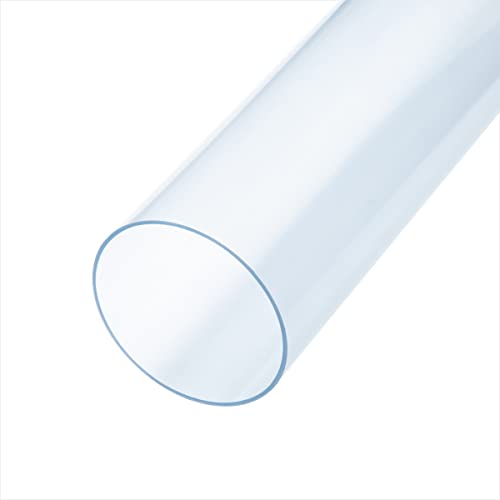 POWERTEC 70272V Clear PVC Dust Collection Pipe 4″ x 36″ Long, 1PK
