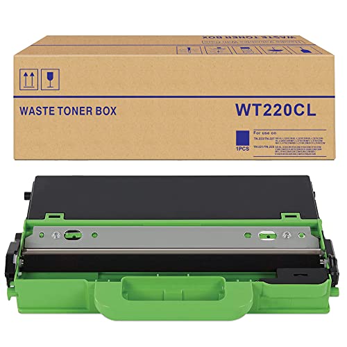 WT-220CL Waste Toner Box Compatible Brother WT 220CL Works with HL-3140CW, HL-3170CDW, HL-3180CDW, MFC-9130CW, MFC-9330CDW, MFC-9340CDW (1 Pack)