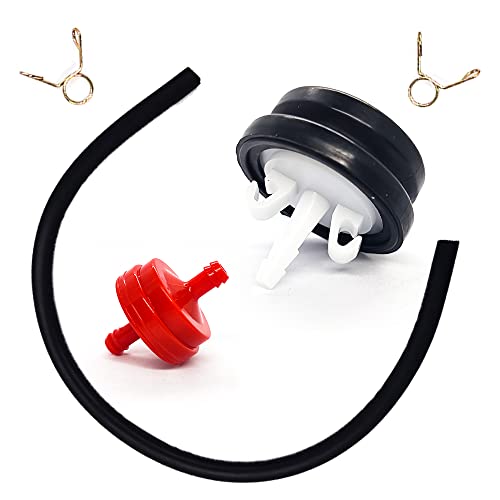 66-7460 Primer Bulb and 44-2750 Primer Replaces Lawn-BOY and Toro 66-7460 44-2750 Stens 120-440 24-1027 with Hose 298090 150 um Fuel Filter Snowblower/Lawnmowers