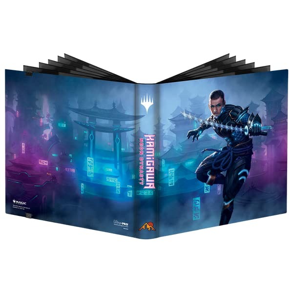 Magic: The Gathering – Kamigawa Neon Dynasty 12-Pocket PRO-Binder – Protect Your Cards On While The Go and Always Be Ready for Battle Against Friends and Enemies