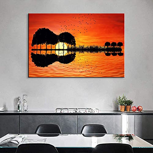 Music Posters Music Decor Music Wall Decor Guitar Poster Guitar Decor Music Wall Art Guitar Wall Art Music Art Wall Decor Guitar Art Guitar Wall Decor Music Painting for Bedroom Decor (12”H x 18”W) | The Storepaperoomates Retail Market - Fast Affordable Shopping