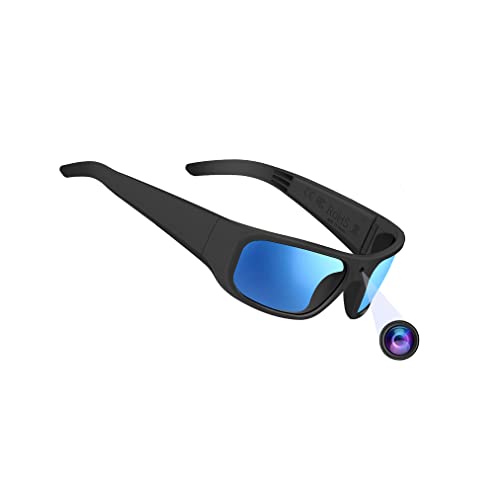 OhO Video Glasses Pro, 24M Resolution H.265 Sports Sunglasses Cam with 256GB Memory