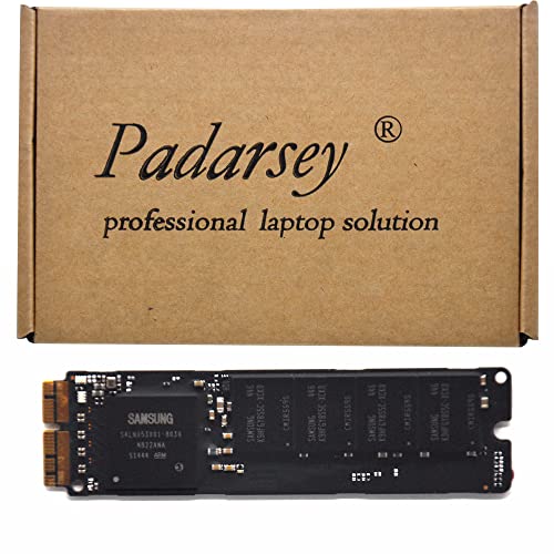 Padarsey 256GB SSD Compatible for MacBook Air 11″ A1465 (Mid 2013, Early 2014), 13″ A1466 (Mid 2013, Early 2014)