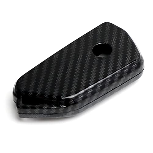 iJDMTOY Gloss Black Carbon Fiber Pattern Exact Fit Key Fob Shell Cover w/Chrome Edging Trim Compatible with Volkswagen MK8 Golf/GTI, Skoda Octavia 3/4/5-Button Smart Key | The Storepaperoomates Retail Market - Fast Affordable Shopping