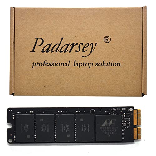 Padarsey 128GB SSD Compatible for MacBook Air 11″ A1465 (Mid 2013, Early 2014), 13″ A1466 (Mid 2013, Early 2014)
