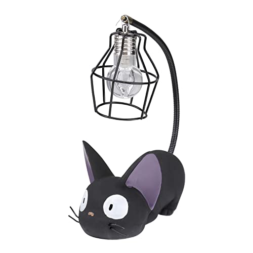 BESPORTBLE Resin Cat Design Lamp, Anime Cats Table Lamp- Creative Night Light Cat Lover Gifts Room Decor for Children Kids Friends and Lover ( 3. 1 x 4. 7 x 6. 7Inch， Iron Wire Lampshade )