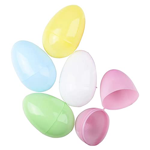 The Dreidel Company Pastel Fillable Easter Eggs with Hinge Bulk Colorful Bright Plastic Easter Eggs, Perfect for Easter Egg Hunt, Surprise Egg, Easter Hunt, 3″ Assorted Colors (12-Pack)