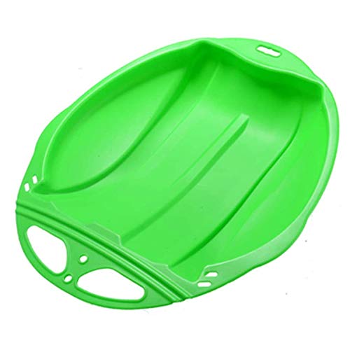 Ski Pad Board for Kids and Adult Round Sand Slider Disc Toy Snow Sled, 2021 Skiing Toy (48X42X8.5 cm)