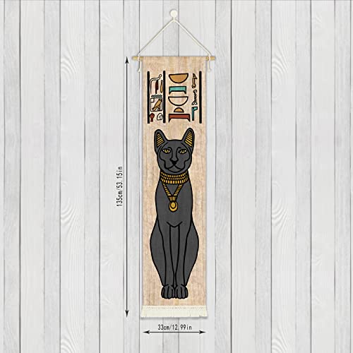 Hanging Canvas Wall Art Painting Ancient Egyptian Scene Tapestry Egypt Religion Historical Mythology Gods and Pharaohs Hieroglyphic Wall Decor Tapestry Decoration For Room (13”x 56”/33x142cm),C | The Storepaperoomates Retail Market - Fast Affordable Shopping