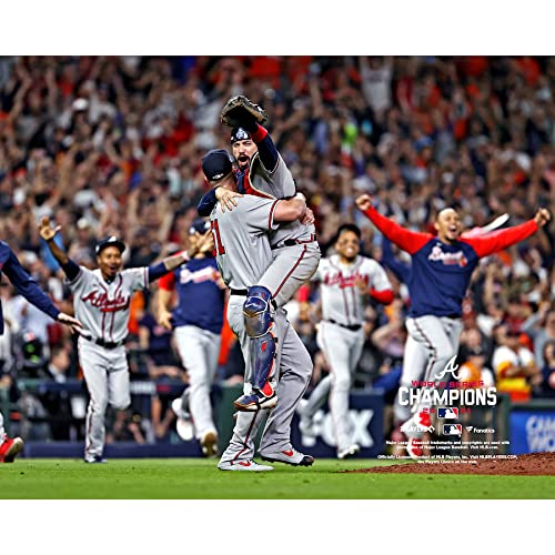 Atlanta Braves Are World Champions. The Last Out Of The 2021 World Series 8×10 Photo Picture
