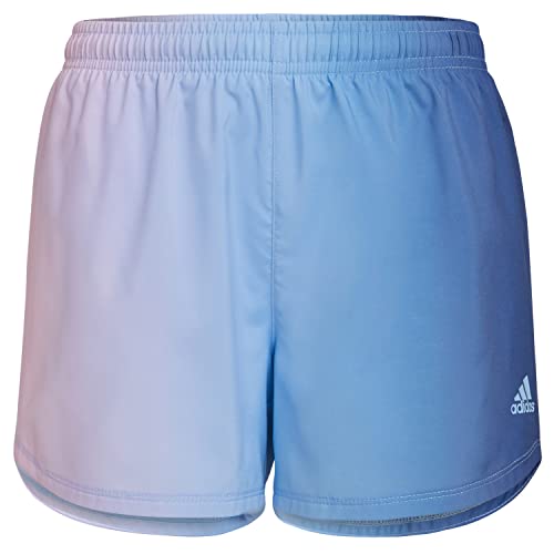 adidas Girls’ Little Elastic Waistband Ombre Woven Short, Crew Blue, 6 | The Storepaperoomates Retail Market - Fast Affordable Shopping
