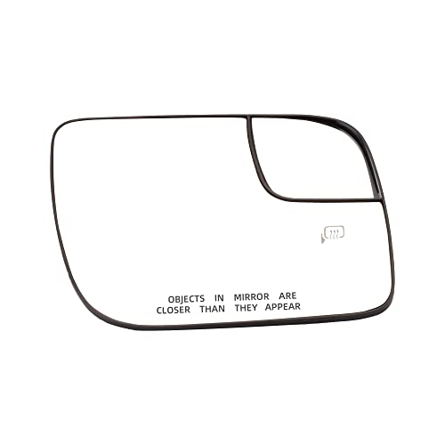 Dasbecan Passenger Side View Mirror Glass Power Heat Replacement Compatible with Ford Explorer 2011-2019 Repalces# BB5Z17K707 BB5Z-17K707-A BB5Z-17K707-B