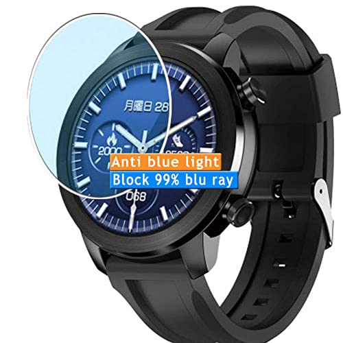 Vaxson 3-Pack Anti Blue Light Screen Protector, compatible with YAMAZEN CHRONOWEAR Lite QSW-01L QSW01L TPU Film Protectors Sticker [ Not Tempered Glass ]
