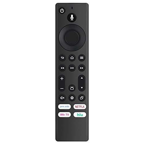 CT-RC1US-21 NS-RCFNA-21 Replacement Voice Remote Control fit for Toshiba Smart Fire TV Editions & Insignia Smart Fire TV (Including 2018 Models & 2019 Models & 2020 Models & 2021 Models Fire TV)