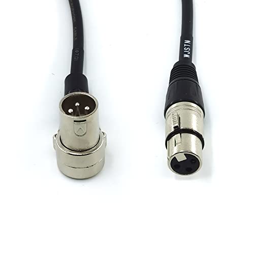 WJSTN Right-Angle Male XLR to Straight Female XLR, XLR Adapter Cable 2Pack | The Storepaperoomates Retail Market - Fast Affordable Shopping