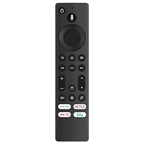 NS-RCFNA-21 Replacement Voice Remote fit for Insignia Smart Fire TV NS-24F202NA22 NS-55F501NA22 NS-65F501NA22 NS-50F501NA22 NS-32F201NA22 NS-55F301NA22 ‎NS-50F301NA22 ‎NS-43F301NA22 NS-32F202NA22