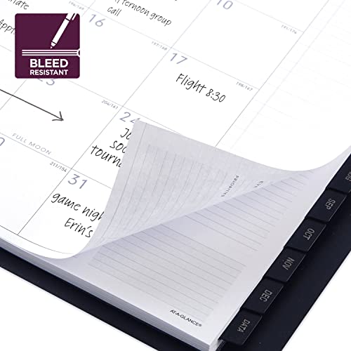 AT-A-GLANCE 2022-2023 Planner, Monthly Academic, 9″ x 11″, Large, Contempo, Black (70074X05) | The Storepaperoomates Retail Market - Fast Affordable Shopping