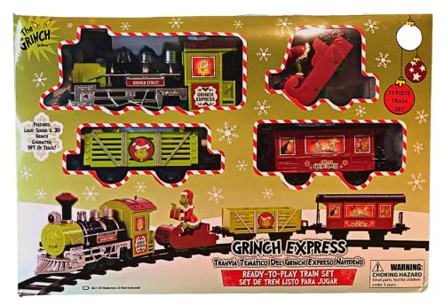 Grinch Express Ready-to-Play Train Set Set