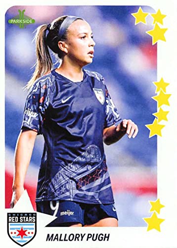 2021 Parkside NWSL Volume 2 Stars #S45 Mallory Pugh Chicago Red Stars Official National Womens Soccer League Trading Card in Raw (NM or Better) Condition