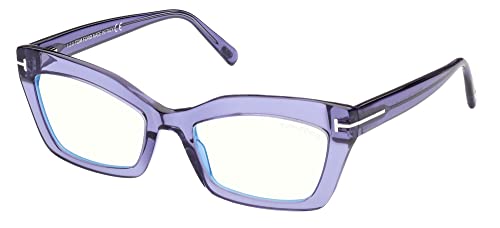 Tom Ford FT 5766-B BLUE BLOCK Light Lilac/Blue Filter 54/19/140 women Eyewear Frame | The Storepaperoomates Retail Market - Fast Affordable Shopping