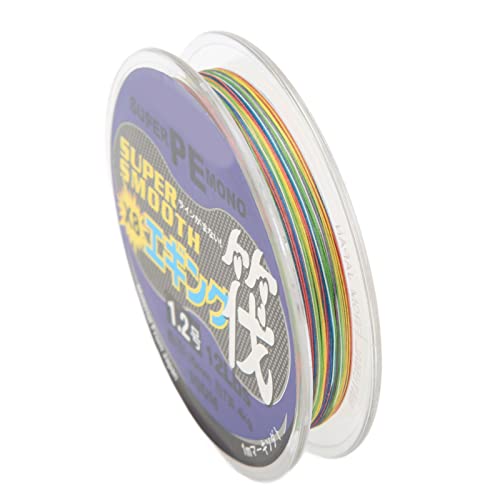 PE Fishing Line, Soft Fishing Line Good Smoothness Long Service Life Strong Water Cutting High Strength for Fishing(1.2)
