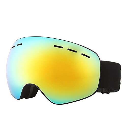 Snowboard Goggles 2021 New Winter Ski Goggles Adult Double Layer Skiing Eyewear Anti-Fog Outdoor Sports Snowboard Glasses Men Women Ski Goggles Ski Goggles (Color : C)
