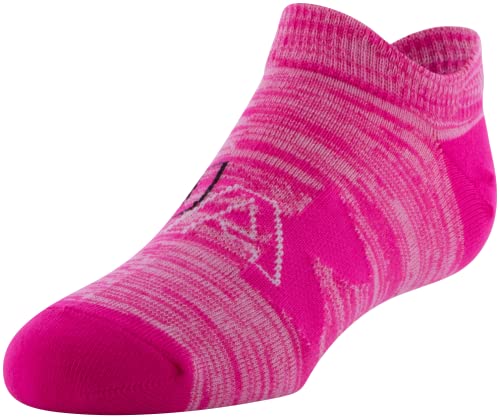 Under Armour Youth Essential 2.0 Lightweight No Show Socks, 6-Pairs , Electro Pink/Electro Tangerine/Electro Pink , Small | The Storepaperoomates Retail Market - Fast Affordable Shopping