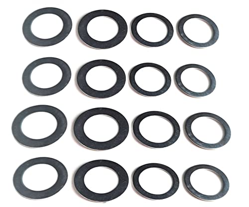 16pcs Saw Blade Bushing Set Saw Blade Adapter Ring, Angle grinder inner aperture conversion gasket，1 Inch to 20 mm, 1 Inch to 5/8 Inch, 7/8 Inch to 5/8 Inch, 20 mmto 5/8 Inch,4 per Model | The Storepaperoomates Retail Market - Fast Affordable Shopping