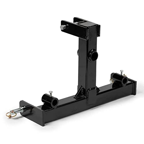 Titan Attachments Black Category 1, 3 Point Frame Only Attachment