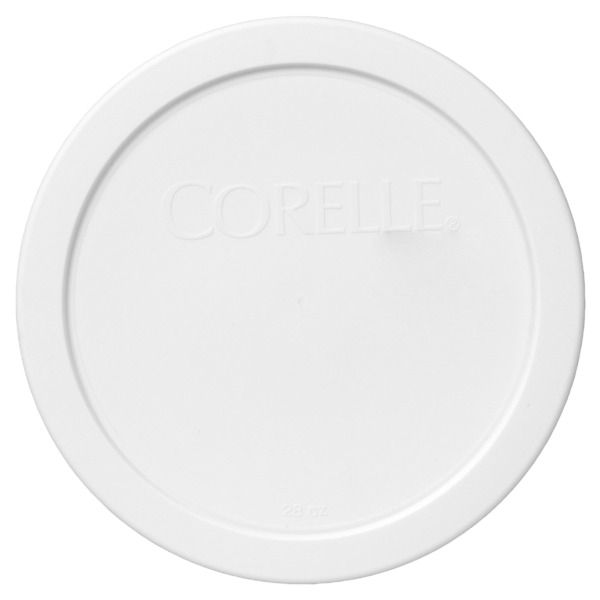 CORELLE 428-PC White 28oz Cereal Bowl Lid – 4 Pack