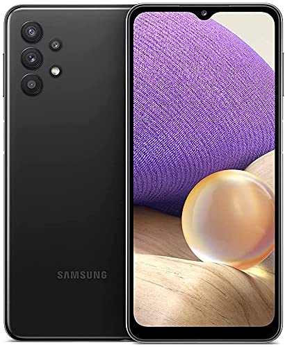 SAM SUNG Galaxy A32 5G Supported | Boost Carrier Locked | (Boost Mobile Phones) Packaging | 4GB, 64GB Black (New) | Android Smartphone | Best Affordable Smart Phone |, 6 x 4 x 2