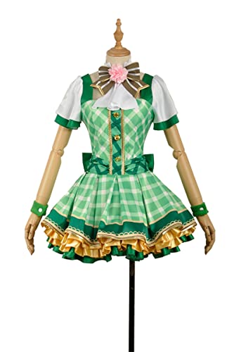 Weixu Love Live Koizumi Hanayo Cosplay Costume Japanese Anime Uniform Lolita Girls Flower Deluxe Dress Party Outfits M