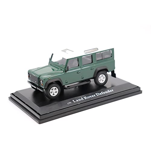 1:43 Land Rover Defender British Green – Optimum Diecast – Motor City Classics
