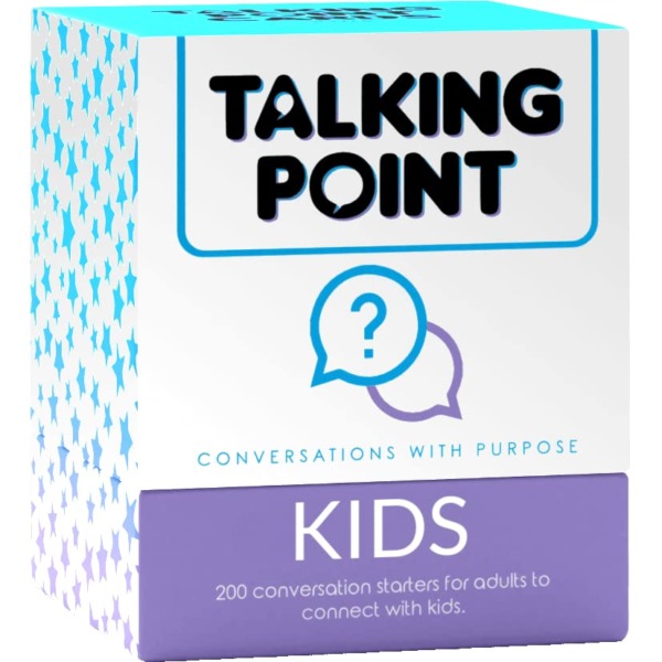 200 Kids Conversation Cards – Helping Kids Have Fun and Meaningful Conversations – Get to Know You Question Cards for Family Game Night or Road Trip – Children’s Therapy Icebreaker Game