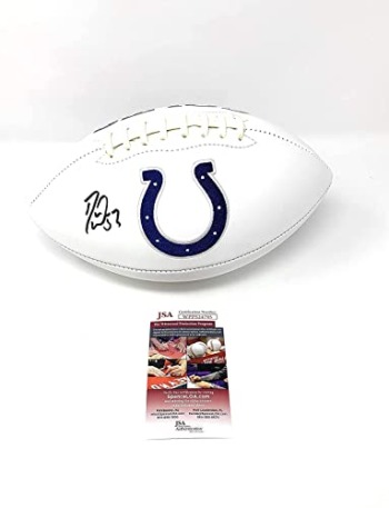 Darius Leonard Indianapolis Colts Signed Autograph Embroidered Logo Football JSA Certified | The Storepaperoomates Retail Market - Fast Affordable Shopping
