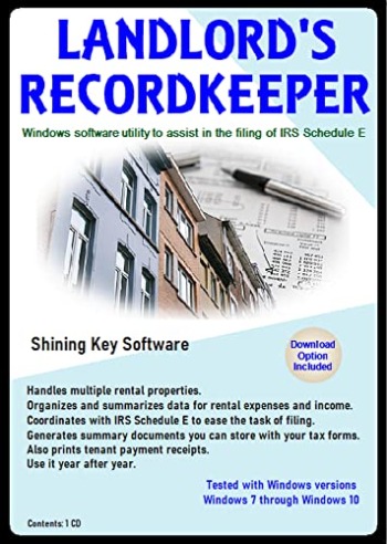 Landlord’s Recordkeeper [ Windows, all versions ] | The Storepaperoomates Retail Market - Fast Affordable Shopping