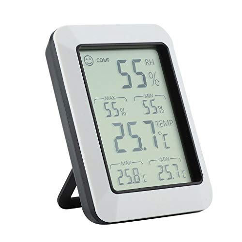 WODMB Thermometer Digital Hygrometer Indoor Thermometer Room Thermometer and Humidity Gauge with Temperature Humidity Monitor Indoor