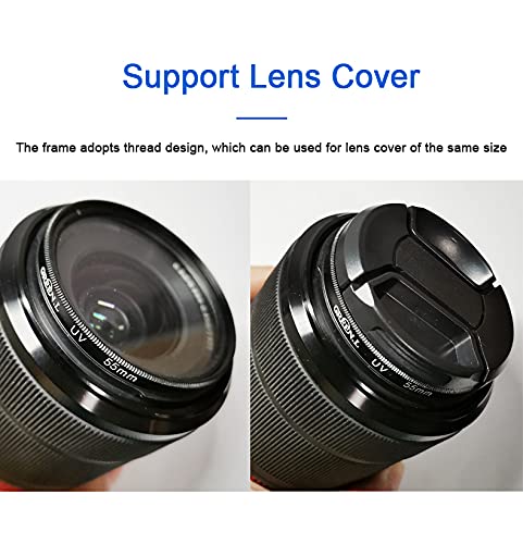 49mm Multi-Coated UV Protective Filter & 49mm Lens Cap Compatible for Canon M50II M100 M6 with EF-M 15-45mm Lens.(1+1 Pack) | The Storepaperoomates Retail Market - Fast Affordable Shopping